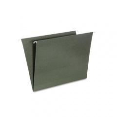 AbilityOne 7530013649496 SKILCRAFT Hanging File Folder, Letter Size, Straight Tabs, Green, 25/Box