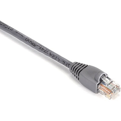 Black Box Cat5e 350-mhz Snagless Stranded Ethernet Patch Cable - Unshielded (utp), Cm Pvc (rj45 M/m), Gray, 6-ft. (1.8-m) (EVNSL800006)