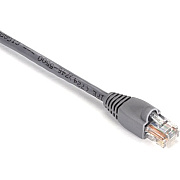 Black Box Cat5e 350-mhz Snagless Stranded Ethernet Patch Cable - Unshielded (utp), Cm Pvc (rj45 M/m), Gray, 50-ft. (15.2-m) (EVNSL800050)