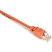Black Box Cat5e 350-mhz Snagless Stranded Ethernet Patch Cable - Unshielded (utp), Cm Pvc (rj45 M/m), Orange, 5-ft. (1.5-m) (EVNSL890005)