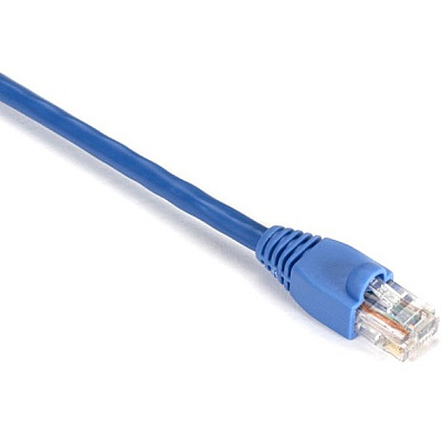 Black Box Cat5e 350-mhz Snagless Stranded Ethernet Patch Cable - Unshielded (utp), Cm Pvc (rj45 M/m), Blue, 2-ft. (0.6-m) (EVNSL810002)