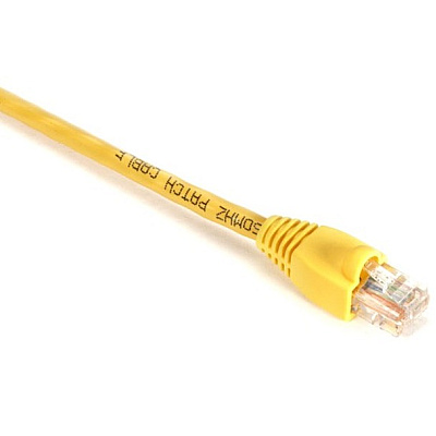 Black Box Cat5e 350-mhz Snagless Stranded Ethernet Patch Cable - Unshielded (utp), Cm Pvc (rj45 M/m), Yellow, 5-ft. (1.5-m) (EVNSL840005)