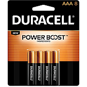 Duracell Coppertop Alkaline AAA Batteries (DURMN2400B8Z)