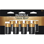 Duracell Coppertop Alkaline C Batteries (DURMN14RT8Z)