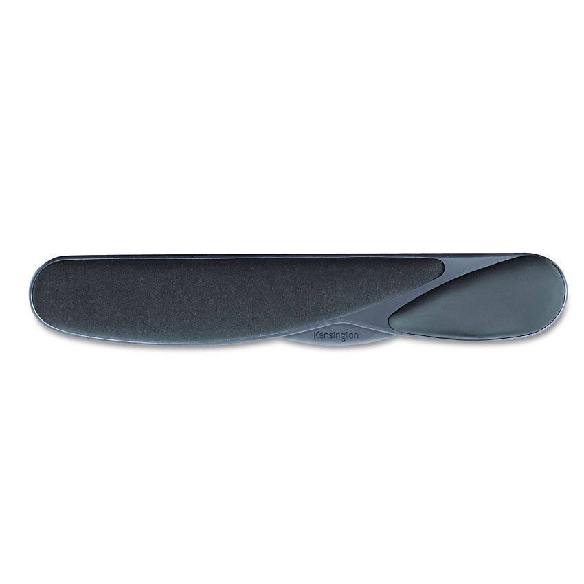 Kensington Memory Foam Keyboard Wrist Pillow, 20.25 x 3.62, Black (KMW62813)