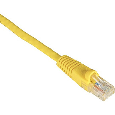 Black Box Cat6 550-mhz Molded Snagless Stranded Ethernet Patch Cable-unshielded (utp), Cm Pvc (rj45 M/m), Yellow, 6-ft. (1.8-m) (EVNSL6740006)