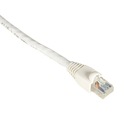 Black Box Cat6 550-mhz Snagless Stranded Ethernet Patch Cable - Unshielded (utp), Cm Pvc (rj45 M/m), White, 6-ft. (1.8-m) (EVNSL6500006)