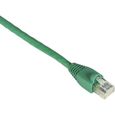 Black Box Cat6 550-mhz Snagless Stranded Ethernet Patch Cable - Unshielded (utp), Cm Pvc (rj45 M/m), Green, 7-ft. (2.1-m) (EVNSL6420007)