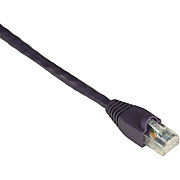 Black Box Cat6 550-mhz Snagless Stranded Ethernet Patch Cable - Unshielded (utp), Cm Pvc (rj45 M/m), Purple, 10-ft. (3.0-m) (EVNSL6480010)