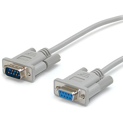 StarTech 15 Ft Straight Through Db9 Serial Cable (MXT106)