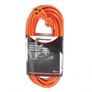Innovera Indoor/Outdoor Extension Cord, 25 ft, 13 A, Orange (72225)