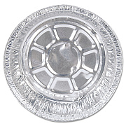 HFA Round Aluminum Container, 24 oz, 7" Diameter, Silver, 500/Carton (HFA204725)