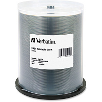 Verbatim 95256 CD Recordable Media - CD-R - 52x - 700 MB - 100 Pack Spindle - Silver