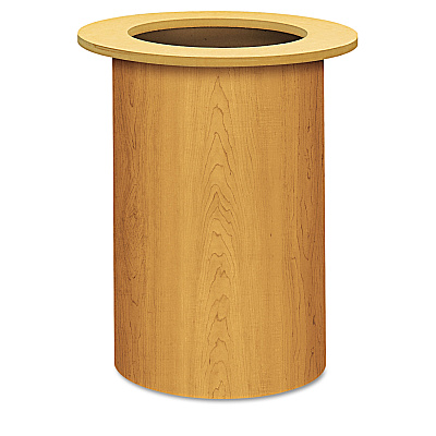HON Laminate Cylinder Table Base, 18" Diameter x 28h, Harvest (HONTLRAC)