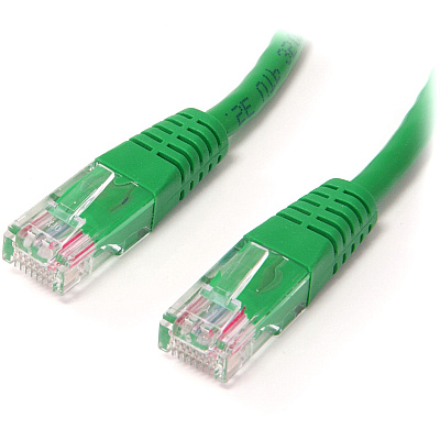 StarTech 3ft Green Molded Cat5e Utp Patch Cable (M45PATCH3GN)