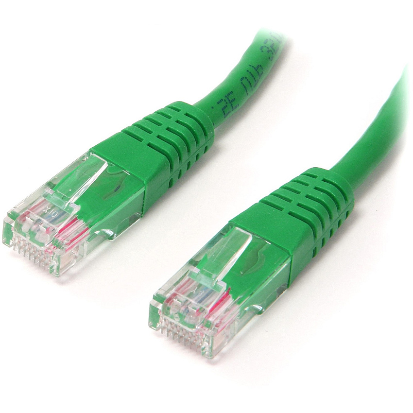 StarTech 3ft Green Molded Cat5e Utp Patch Cable (M45PATCH3GN)