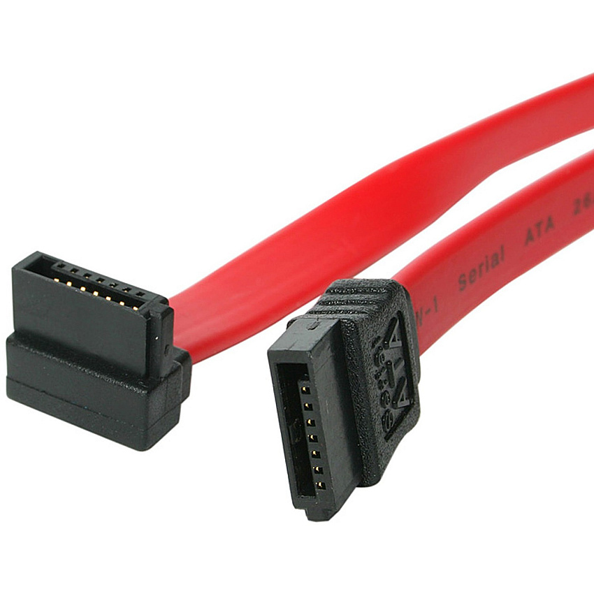 StarTech 18in Sata To Right Angle Sata Cable (SATA18RA1)