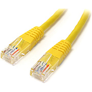 StarTech 10 Ft Yellow Cat5e Utp Patch Cable (M45PATCH10YL)