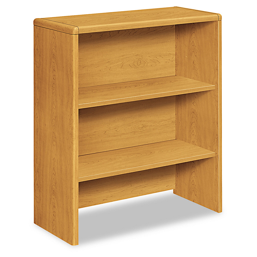 HON 10700 Series Bookcase Hutch, 32.63w x 14.63d x 37.13h, Harvest (HON107292CC)