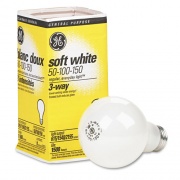 GE Incandescent Soft White 3-Way A21 Light Bulb, 50/100/150 W (97494)
