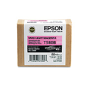 Epson T580B00 UltraChrome K3 Ink, Vivid Light Magenta