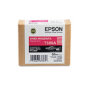 Epson T580A00 UltraChrome K3 Ink, Vivid Magenta
