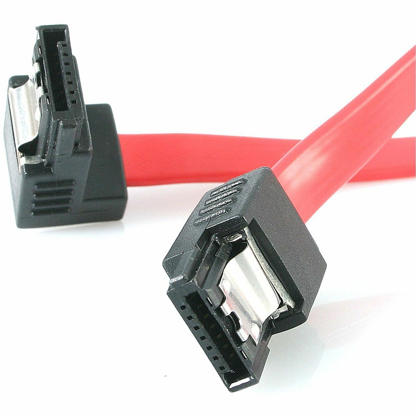 StarTech 18in Sata To Right Angle Sata Cable (LSATA18RA1)