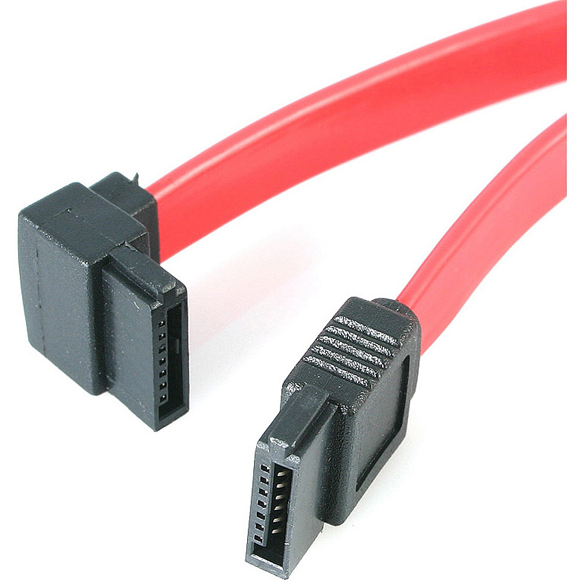 StarTech 18in Sata To Left Angle Sata Cable (SATA18LA1)