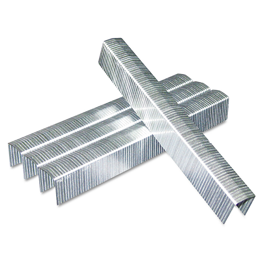Bostitch EZ Squeeze B8 PowerCrown Premium Staples, 0.5" Leg, 0.5" Crown, Steel, 1,000/Box (BOSSTCR130XHC1M)