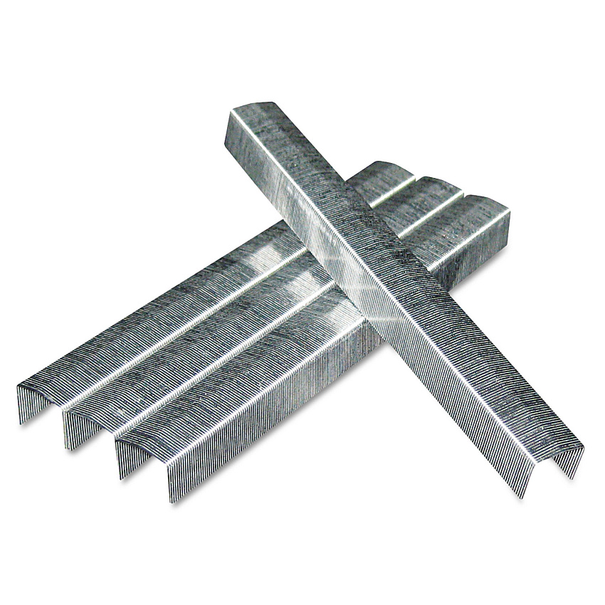 Bostitch EZ Squeeze B8 PowerCrown Premium Staples, 0.38" Leg, 0.5" Crown, Steel, 1,200/Box (BOSSTCR75XHC1M)