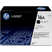 HP 16A (Q7516A) Original Laser Toner Cartridge - Single Pack - Black - 1 Each