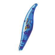 BIC Wite-Out Brand Exact Liner Correction Tape, Non-Refillable, Blue Applicator, 0.2" x 236" (BICWOELP11)