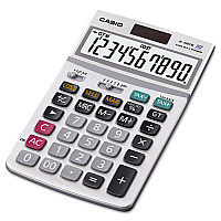 Casio JF100MS Desktop Calculator, 10-Digit LCD (CSOJF100BM)
