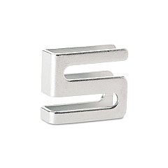 Alera Wire Shelving S Hooks, Metal, Silver, 4 Hooks/Pack (ALESW59SHSR)