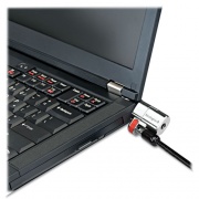 Kensington ClickSafe Keyed Laptop Lock, 5 ft Cable, Black (64637)