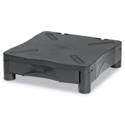 Kelly Computer Supply Monitor Stand, 13.25" x 13.5" x 2.75" to 4", Black, Supports 60 lbs (10368)