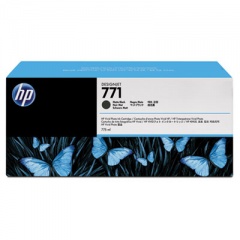 HP 771A 3-pack 775-ml Matte Black DesignJet Ink Cartridges (B6Y39A)