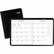 AT-A-GLANCE Executive Monthly Padfolio, 11 x 9, Black Cover, 13-Month: Jan 2026 to Jan 2027 (7029005)