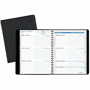 AT-A-GLANCE The Action Planner Weekly Appointment Book, 11 x 8, Black Cover, 12-Month (Jan to Dec): 2026 (70EP0105)