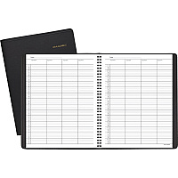 AT-A-GLANCE 4-Person Undated Daily Appointment Book (AAG8031005)