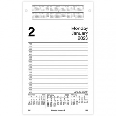AT-A-GLANCE Daily Pad-Style Desk Calendar Refill (E45850)