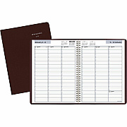 AT-A-GLANCE DayMinder Weekly Appointment Book, Vertical-Column Format, 11 x 8, Burgundy Cover, 12-Month (Jan to Dec): 2026 (G52014)