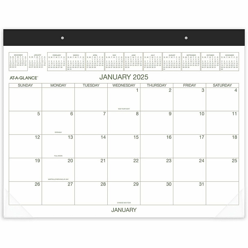 At-A-Glance 2-Color Desk Pad (GG250000)