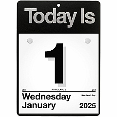 AT-A-GLANCE Today Is Wall Calendar, 6.63 x 9.13, White Sheets, 12-Month (Jan to Dec): 2026 (K100)