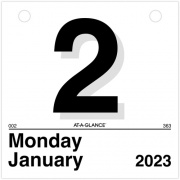 AT-A-GLANCE "Today Is" Daily Wall Calendar Refill (K150)
