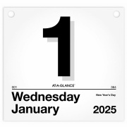 AT-A-GLANCE "Today Is" Daily Wall Calendar Refill (K450)