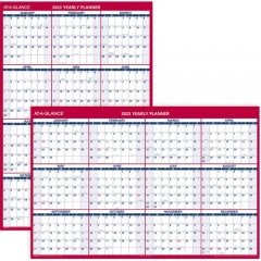 AT-A-GLANCE Jumbo Erasable/Reversible Yearly Wall Planner (PM32628)