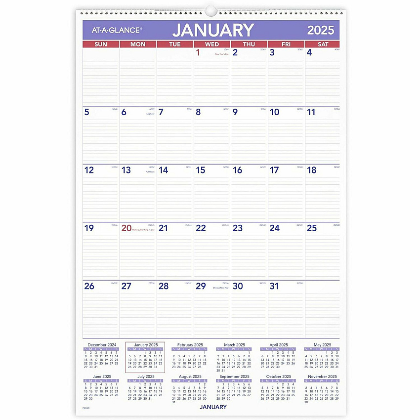At-A-Glance Wall Calendar (PM428)