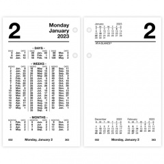 AT-A-GLANCE Financial Daily Desk Calendar Refill (S17050)