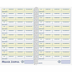 Adams Vehicle Mileage/Expense Journal Pocket (ABFAFR12)